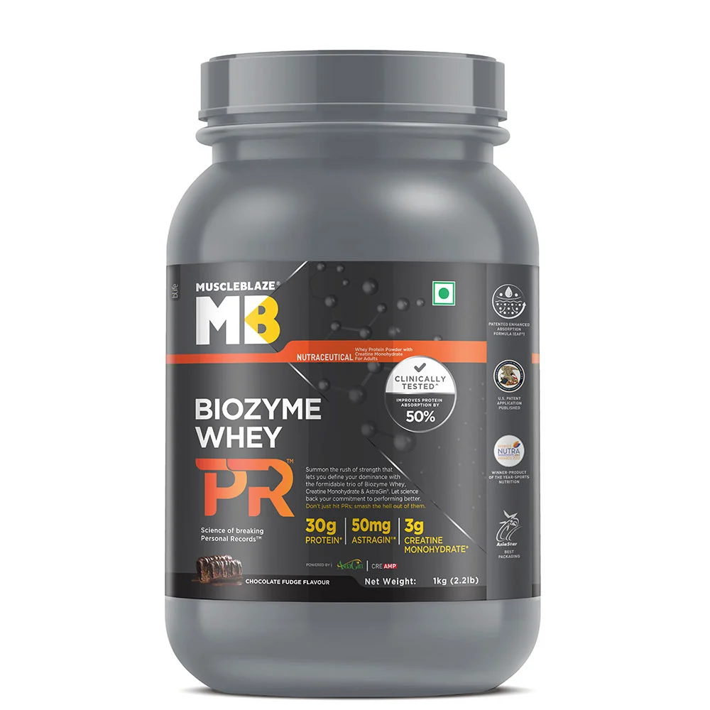 MuscleBlaze Biozyme Whey PR 1kg